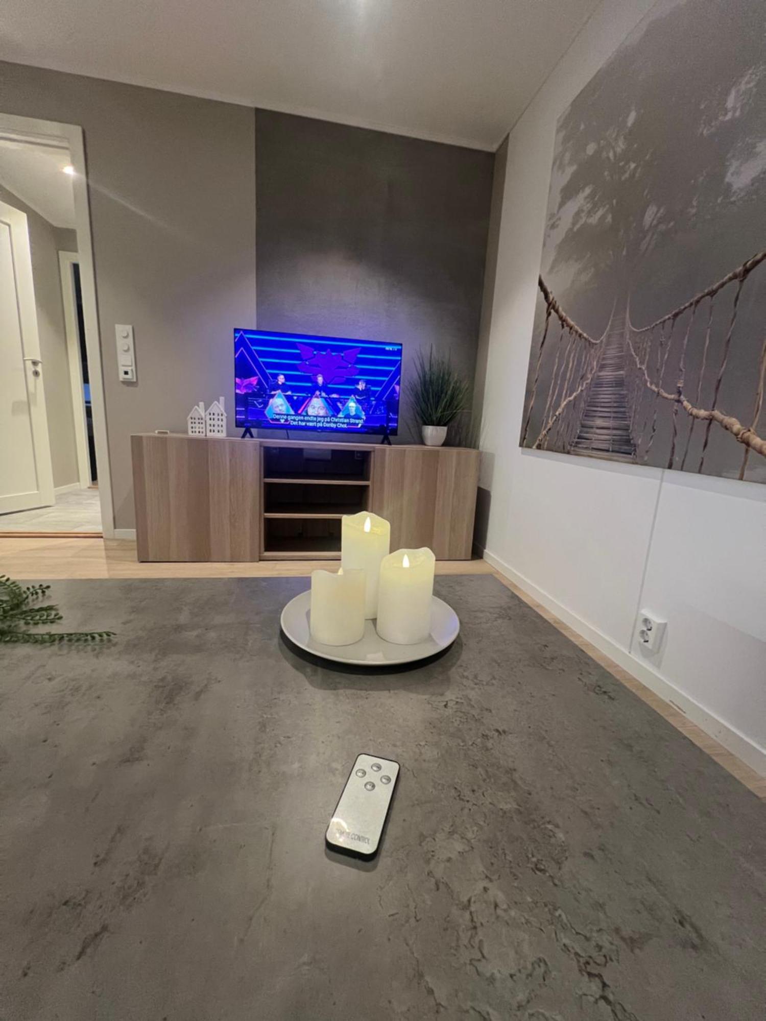 Modern Apartment With Free Parking เบอร์เกน ภายนอก รูปภาพ